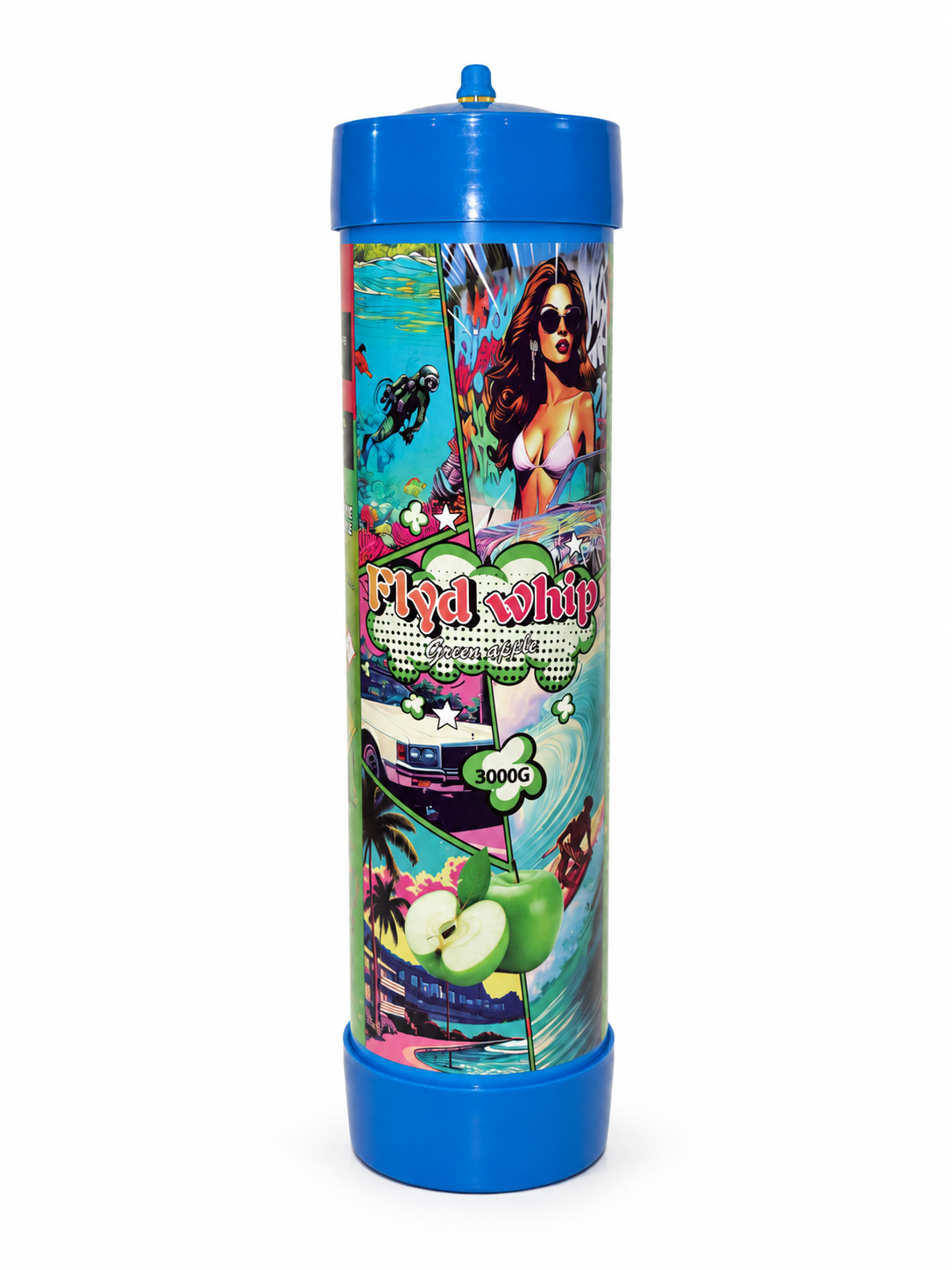 FLYD WHIP 3000G GREEN APPLE
