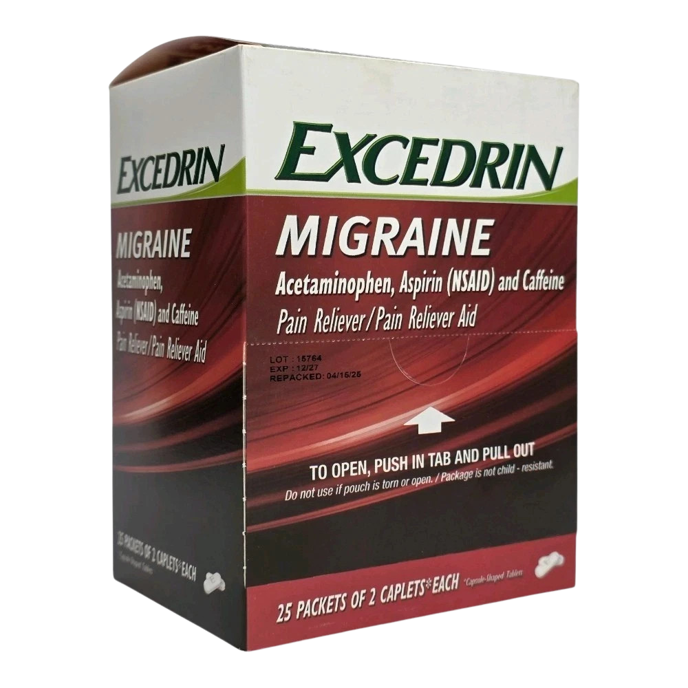 Excedron Migraine 2CT 25PK