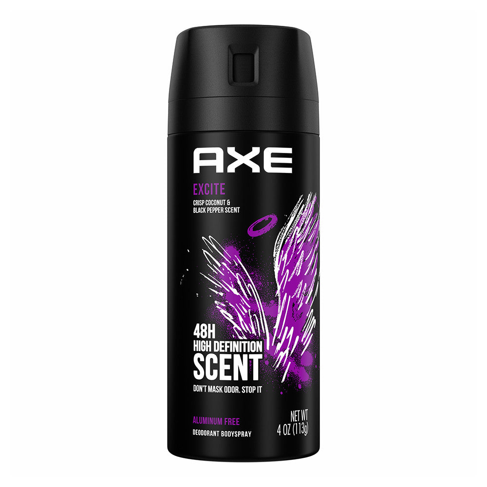 AXE BODY SPRAY 4 OZ 3 CT EXCITE