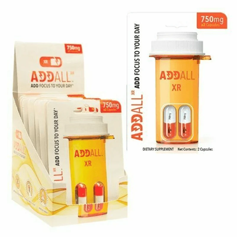 Addall XR Brain Boost 750MG 2CT 12PK