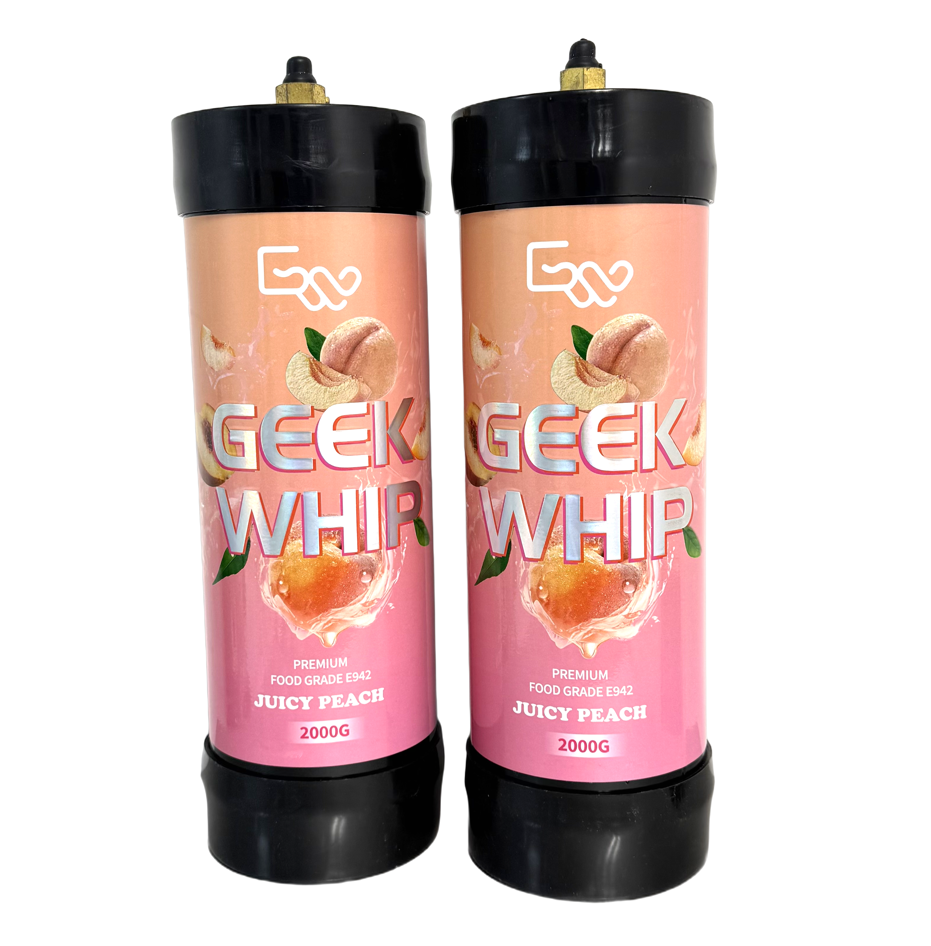 GEEK WHIP 2000G 2 CT JUICY PEACH