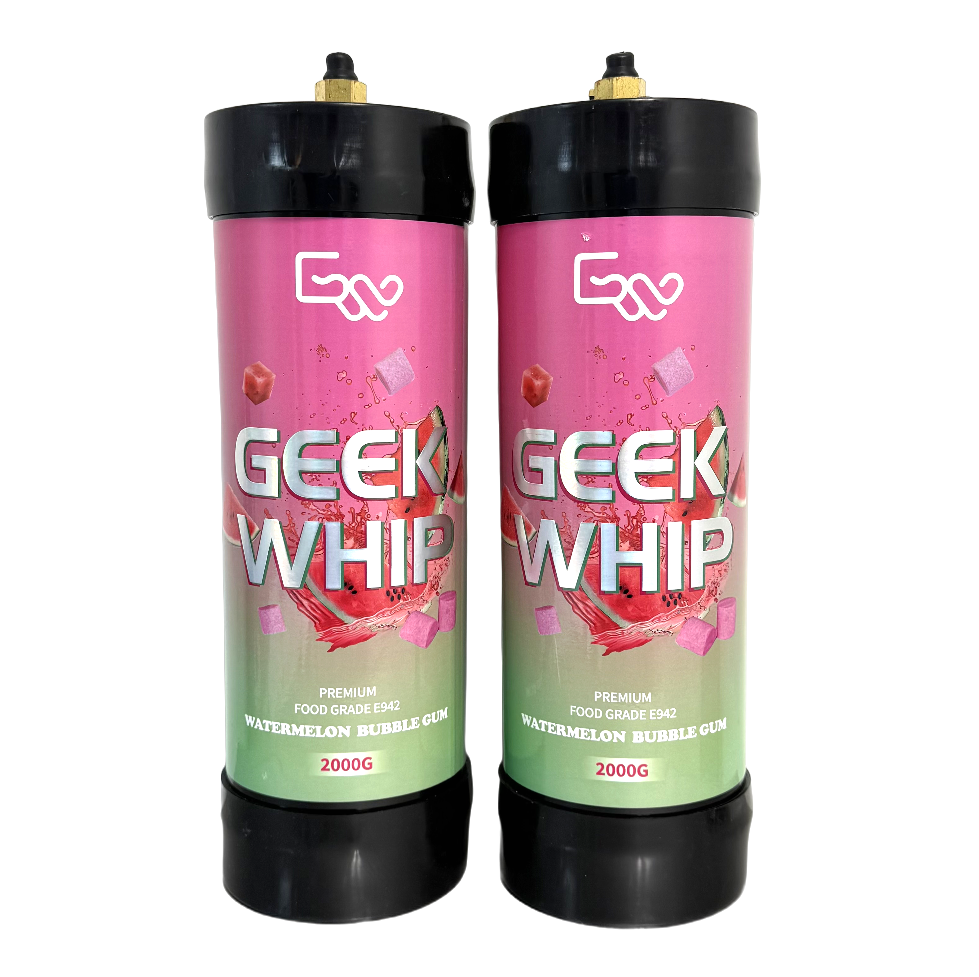 GEEK WHIP 2000G 2 CT WATERMELON BUBBLEGUM