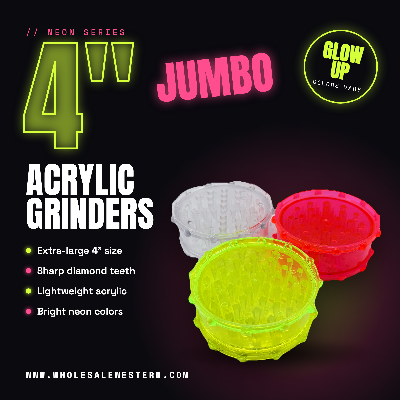 4" Plastic Grinder