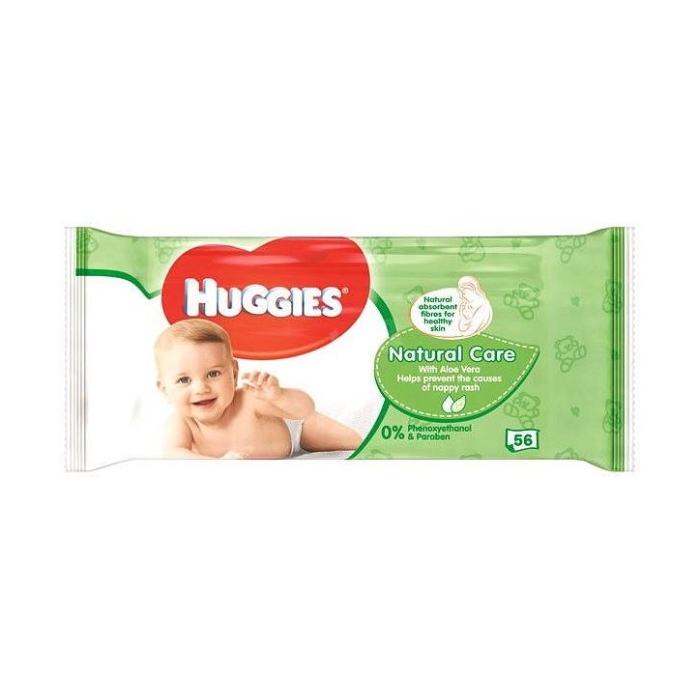 Huggies Natural Care Baby Wipes 56CT 10PK