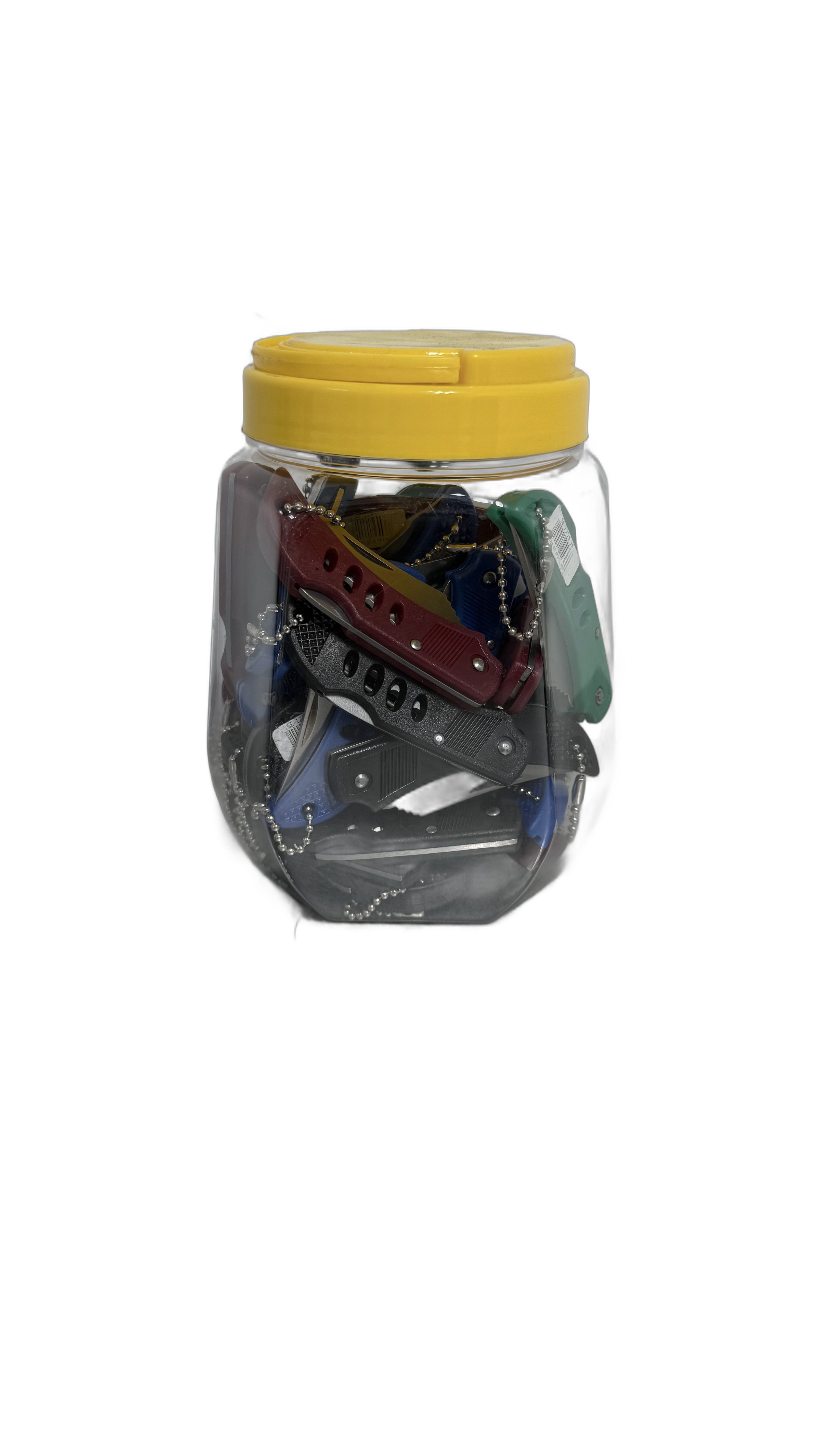 JAR MIXED  36CT FOLDING KNIVES SE-1255-36