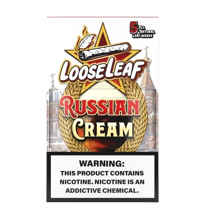 LOOSELEAF 5CT 8PK RUSSIAN CREAM