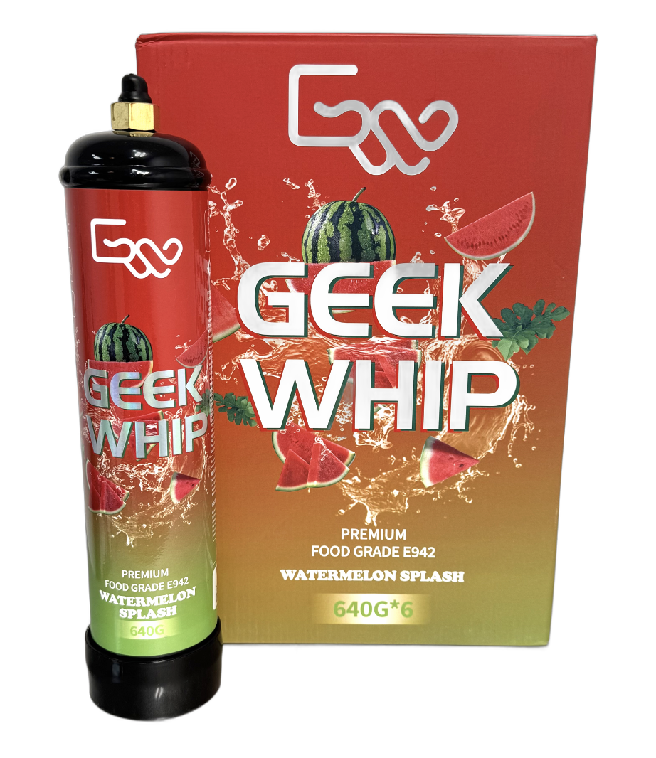GEEK WHIP 640G 6 CT WATERMELON SPLASH