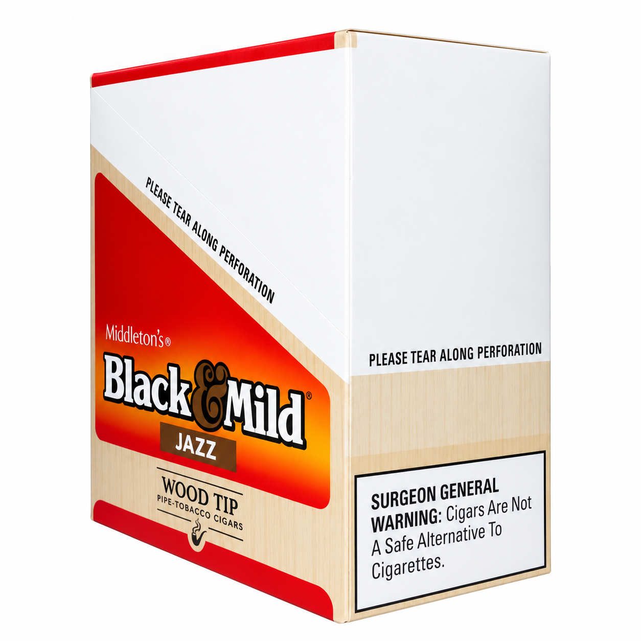 BLACK & MILD WOOD TIP $0.99 5 CT 10 PK JAZZ