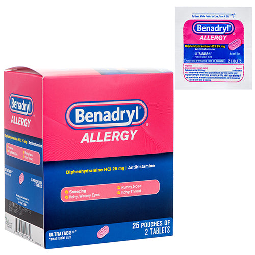 Benadryl Allergy Relief 25PK