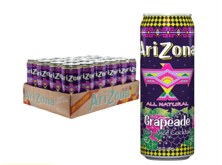 Arizona 22OZ 24CT Grapeade