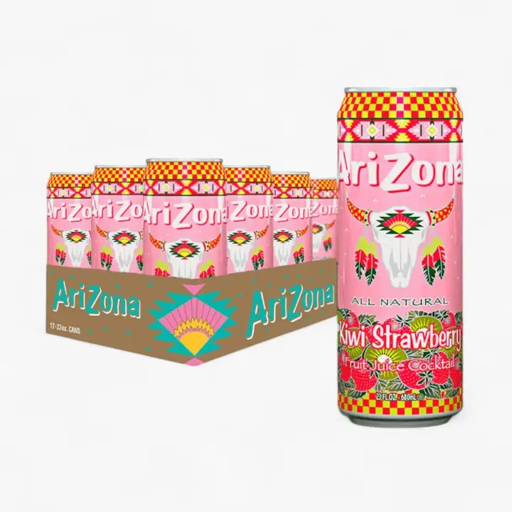 Arizona 22OZ 24CT Kiwi Strawberry
