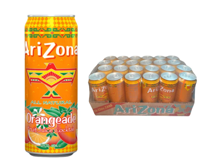 Arizona 22OZ 24CT Orangeade