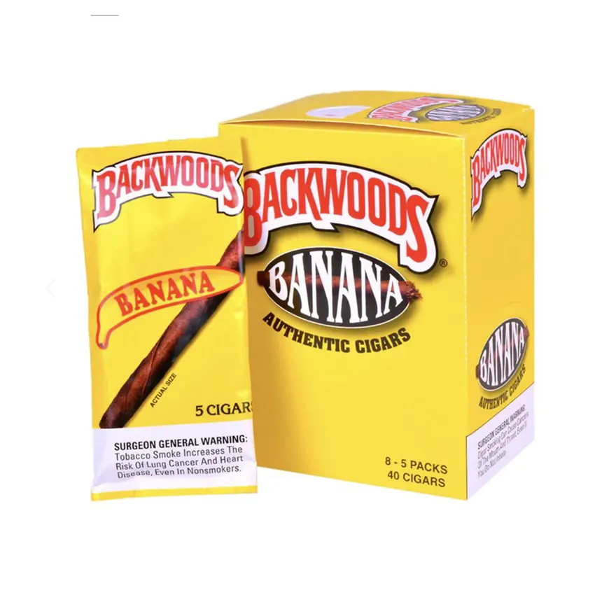 BACKWOODS 5 CT 8 PK BANANA