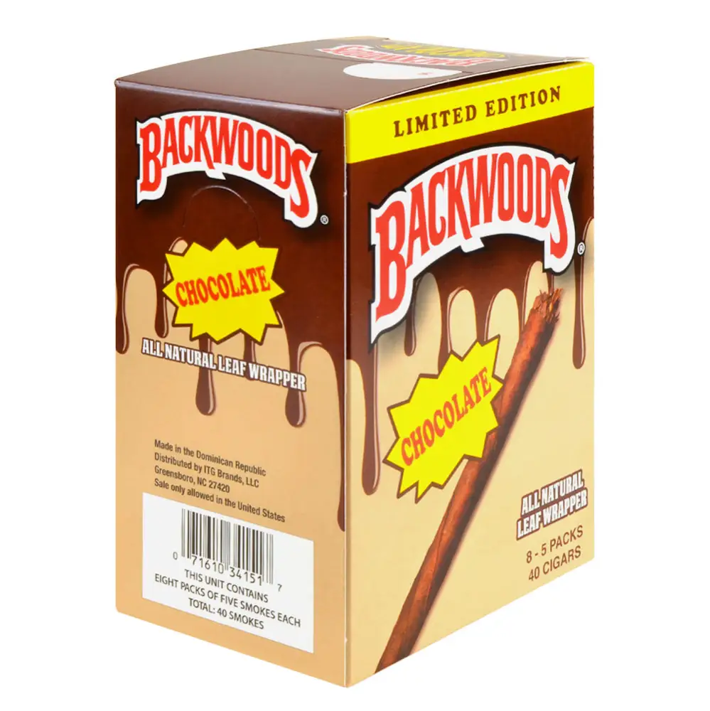 BACKWOODS 5 CT 8 PK CHOCOLATE