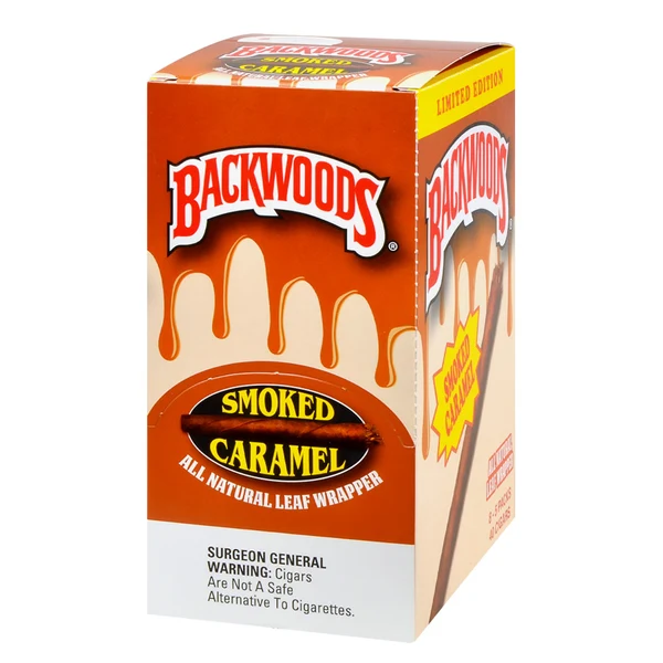 BACKWOODS 5 CT 8 PK SMOKED CARAMEL