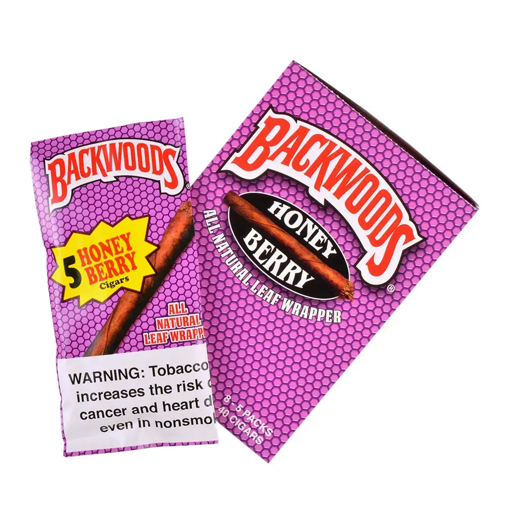 BACKWOODS 5 CT 8 PK HONEY BERRY