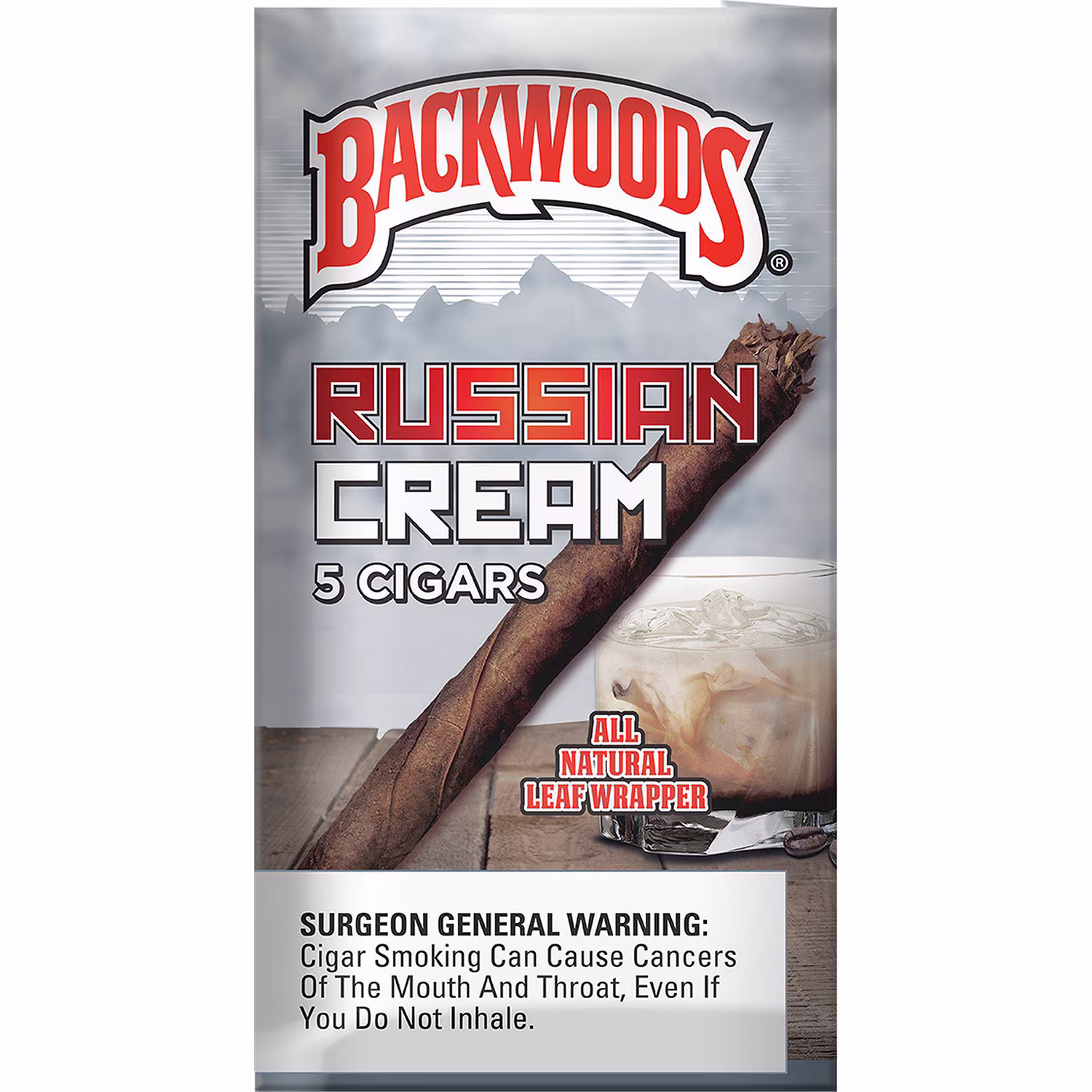 BACKWOODS 5 CT 8 PK RUSSIAN CREAM