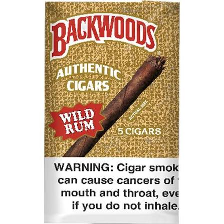 BACKWOODS 5 CT 8 PK WILD RUM