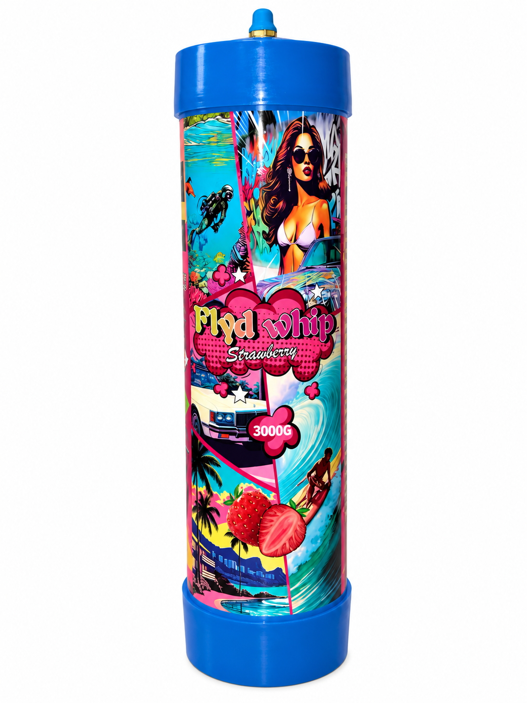 FLYD WHIP 3000G STRAWBERRY