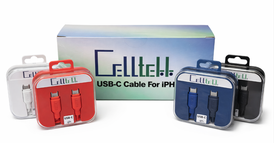 Celltekk USB-C -iPhone Cable 10PK