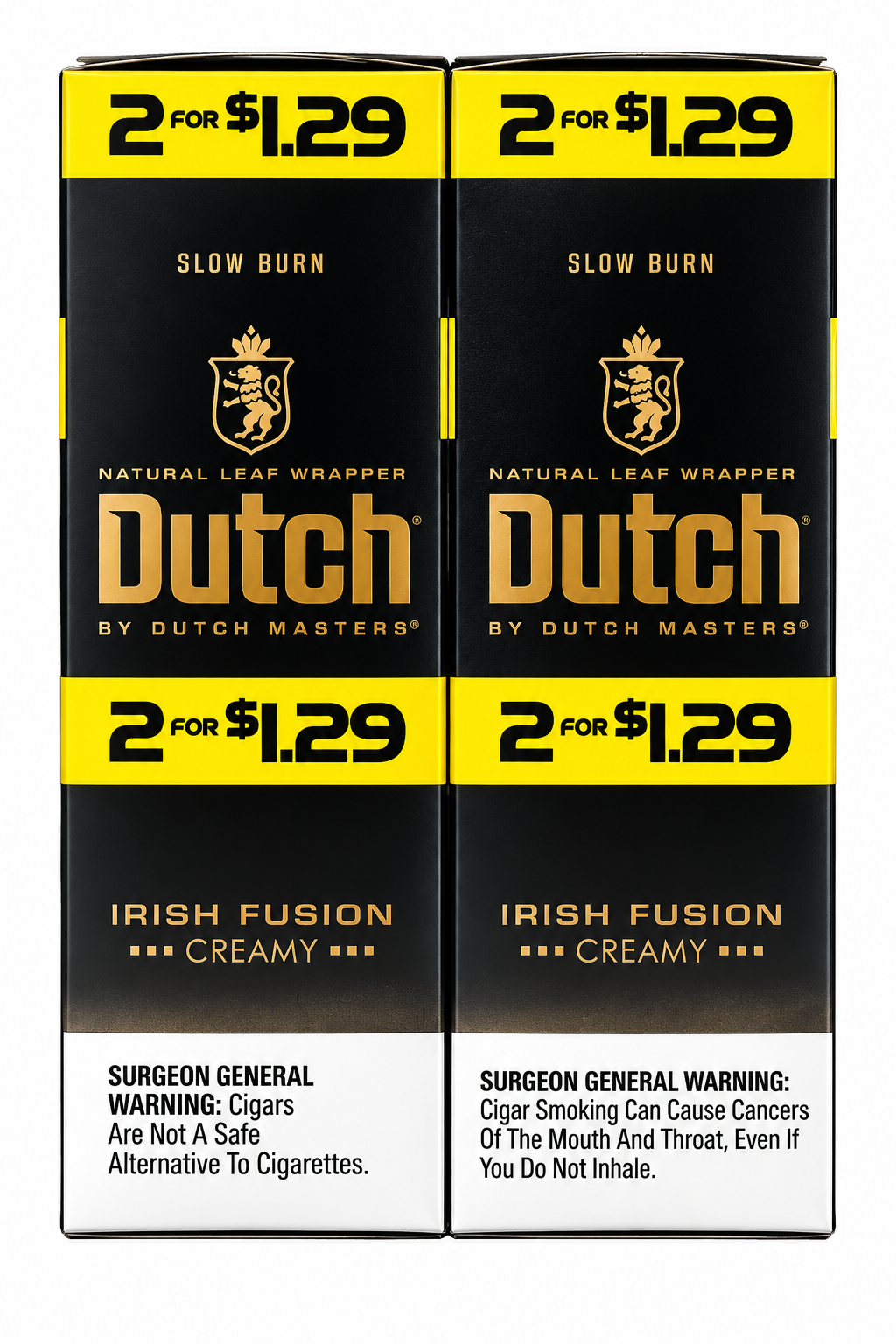 DUTCH MASTER SV2 2 CT 30 PK IRISH FUSION