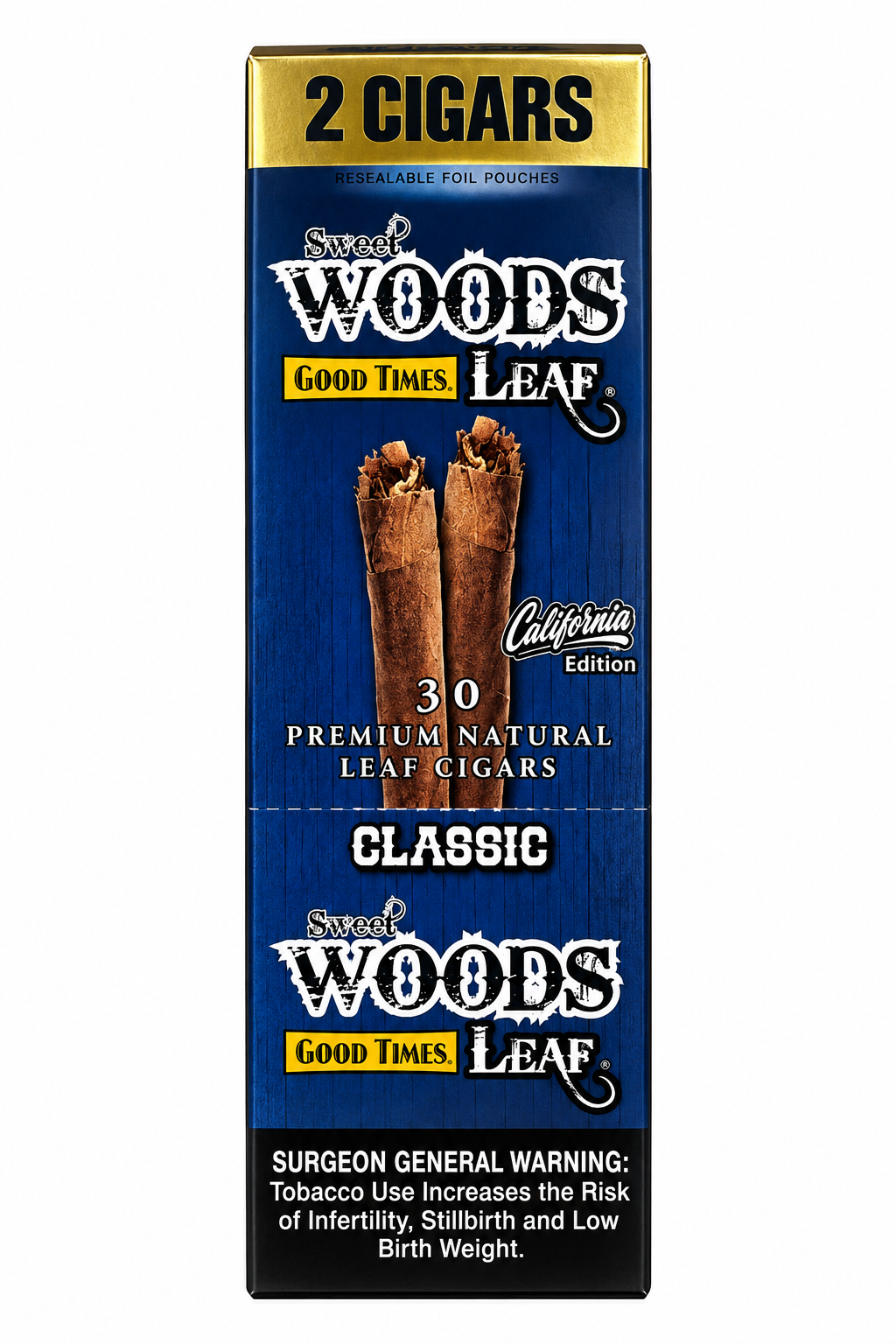 GOOD TIMES SWEET WOODS LEAF SV2 2 CT 15 PK CLASSIC