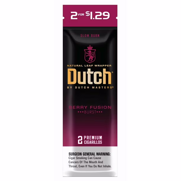 DUTCH MASTER BERRY FUSION $1.29 2 CT 30 PK