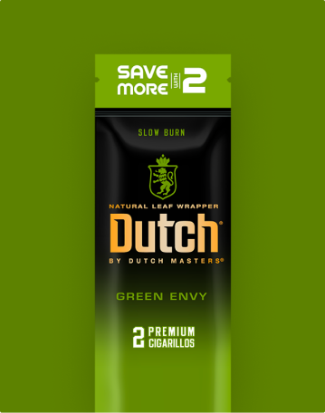 DUTCH MASTER SV2 2 CT 30 PK GREEN ENVY