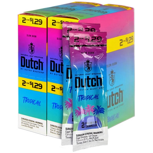 DUTCH MASTER TROPICAL $1.29 2 CT 30 PK