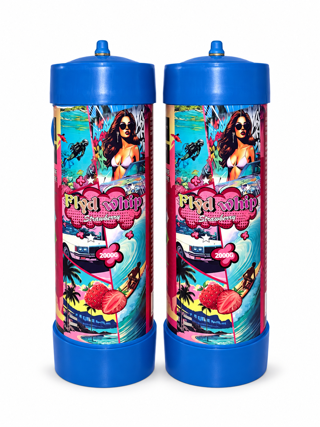 FLYD WHIP 2000G 2 CT STRAWBERRY