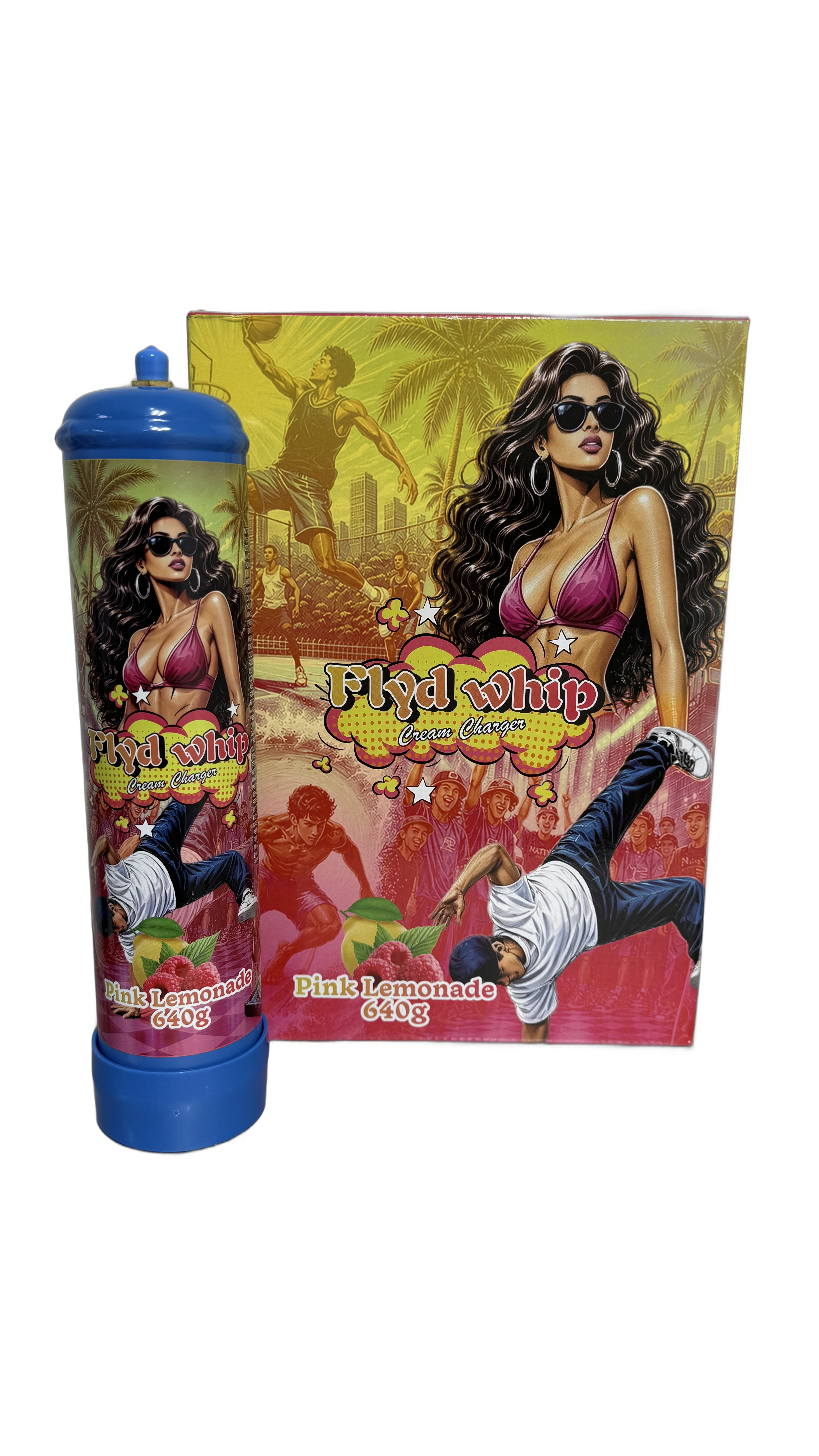 FLYD WHIP 640G 6 CT PINK LEMONADE