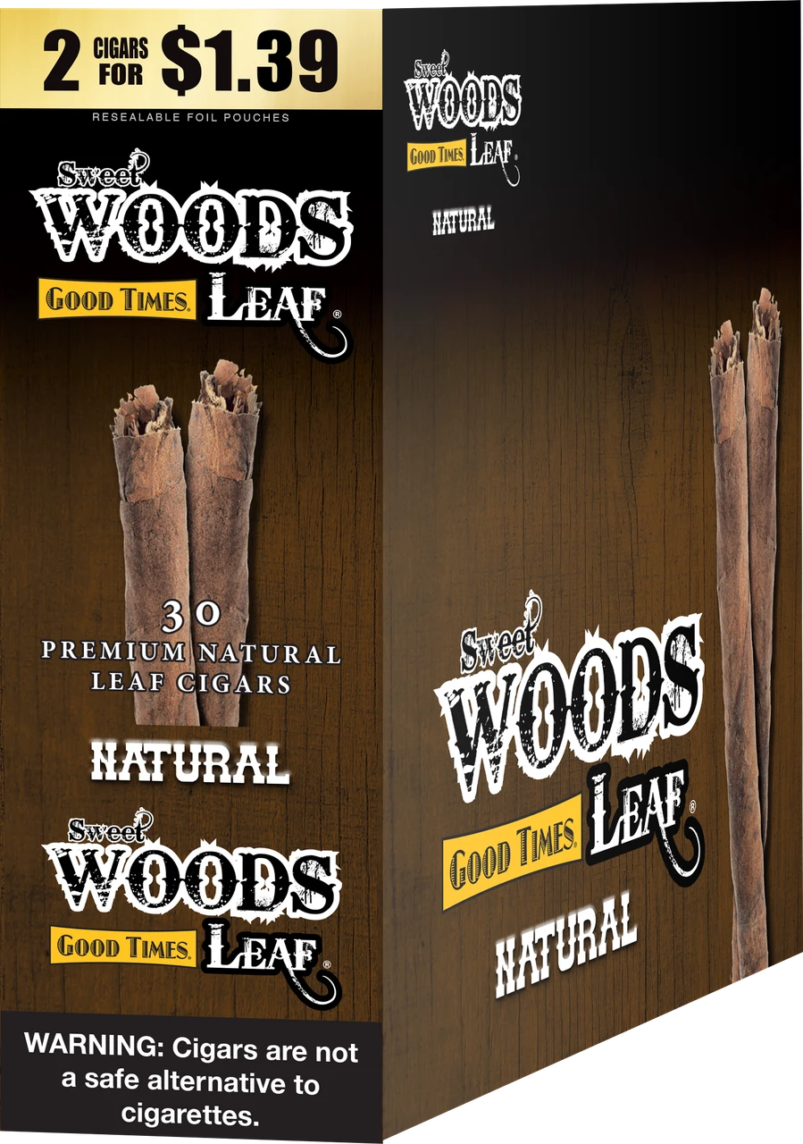 GOOD TIMES SWEET WOODS LEAF SV2 2 CT 15 PK NATURAL
