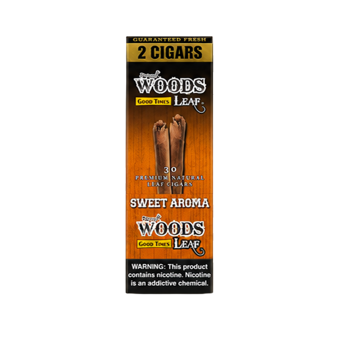 GOOD TIMES SWEET WOODS LEAF SV2 2 CT 15 PK SWEET AROMA