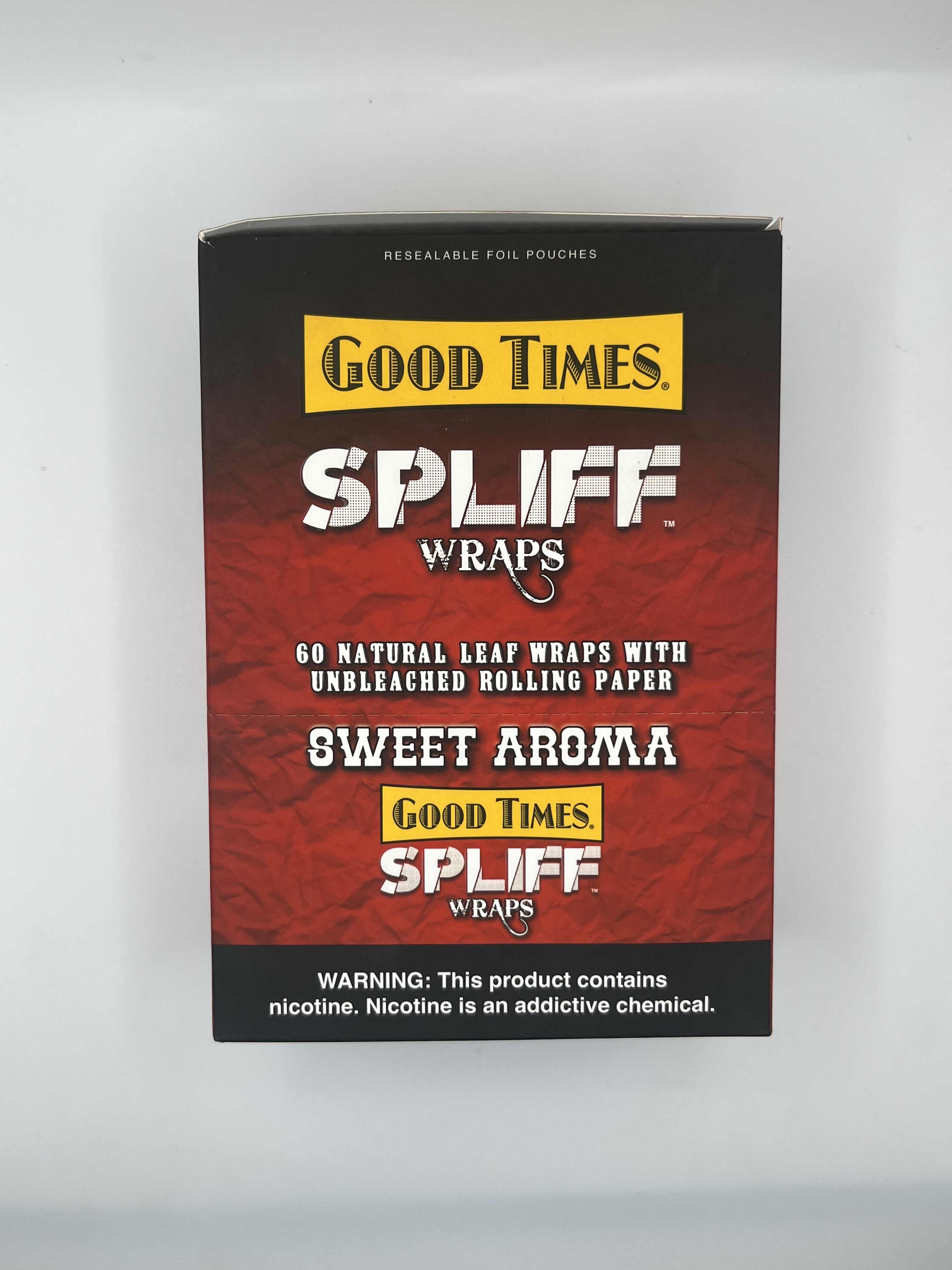 GOOD TIMES SPLIFF WRAPS SV2 2 CT 30 PK SWEET AROMA