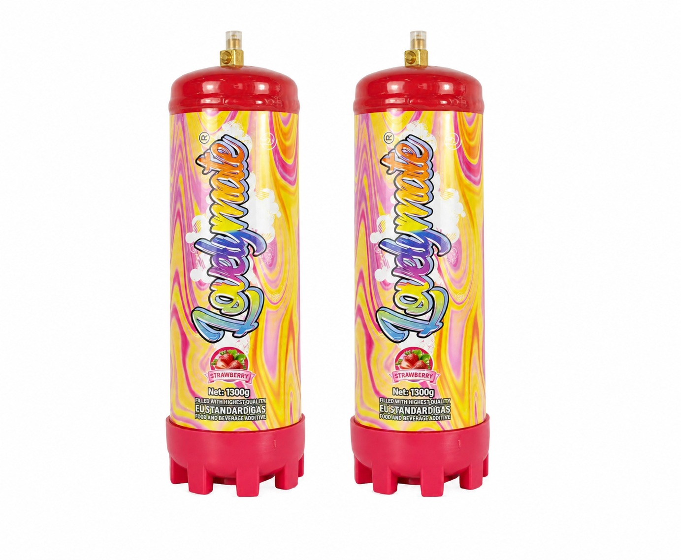 LOVELYMATE 1300G 2 CT STRAWBERRY