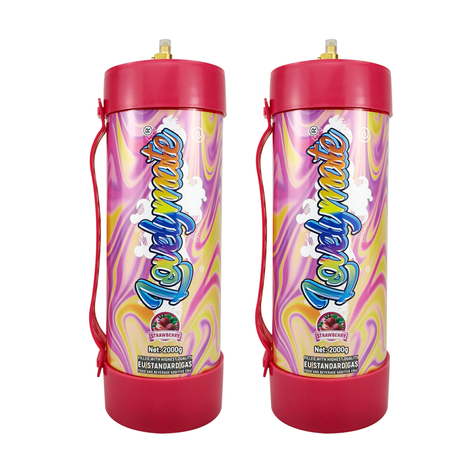 LOVELYMATE 2000G 2 CT STRAWBERRY CREAM