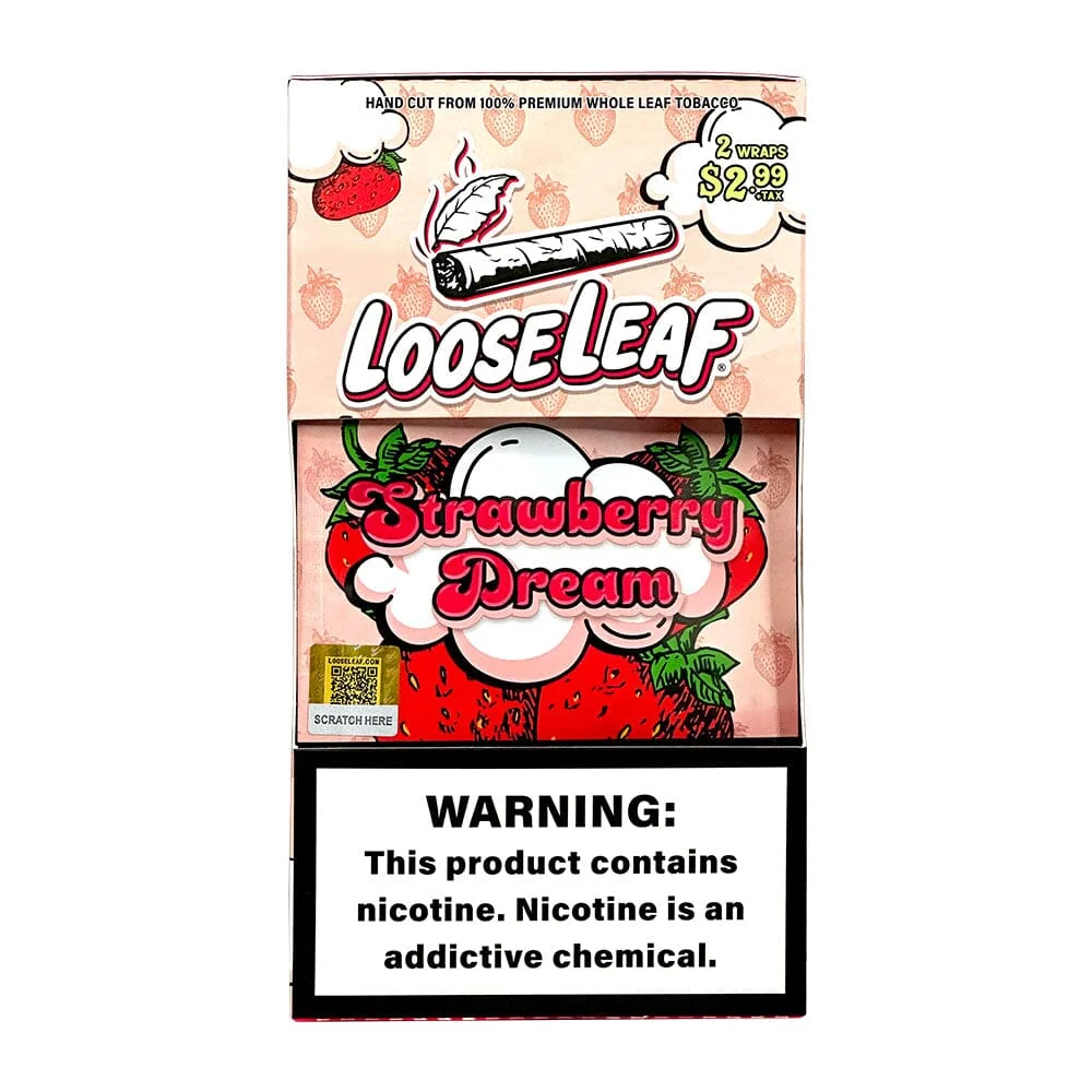 Loose Leaf $2.99 2CT 20PK Strawberry Dream