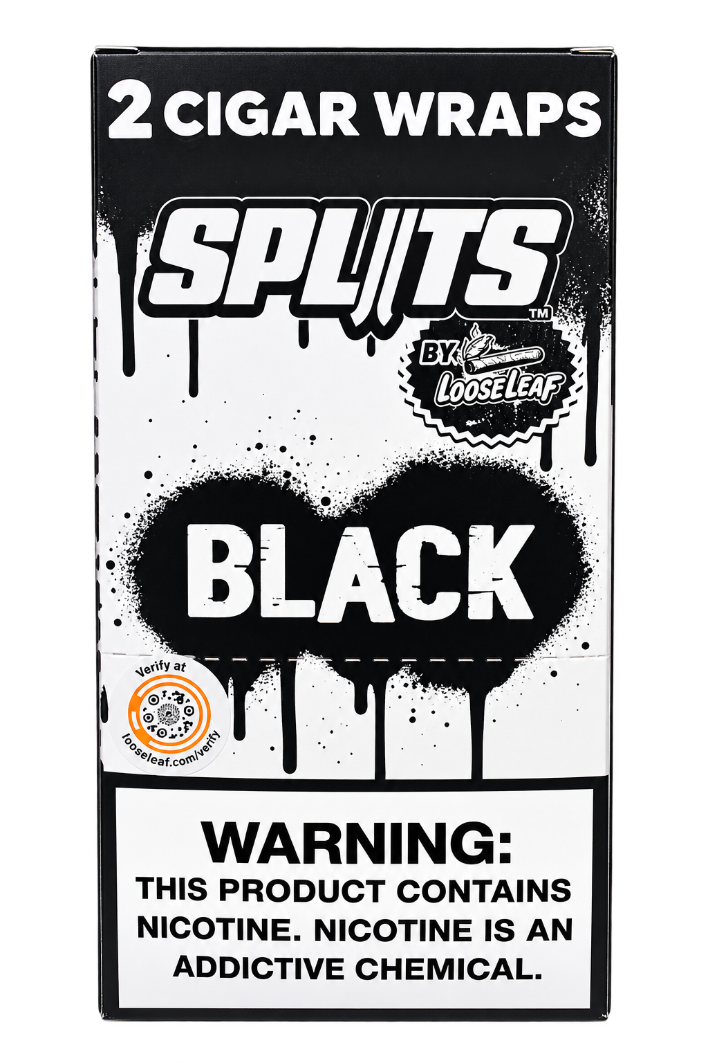 Loose Leaf Splits 2 CT 20 PK Black