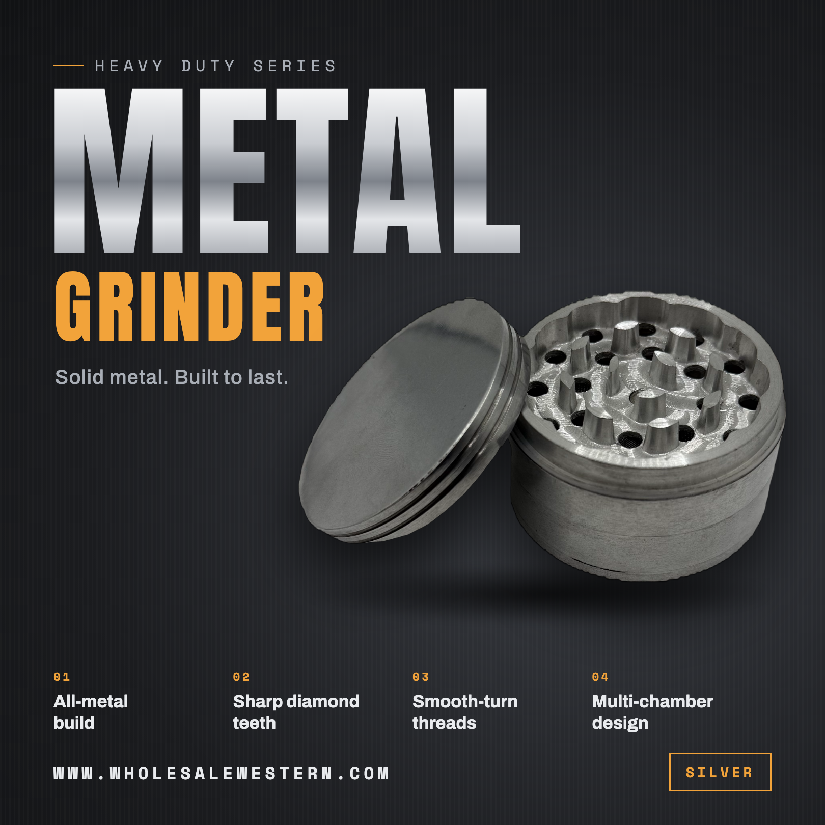 2.5" Metal Grinder