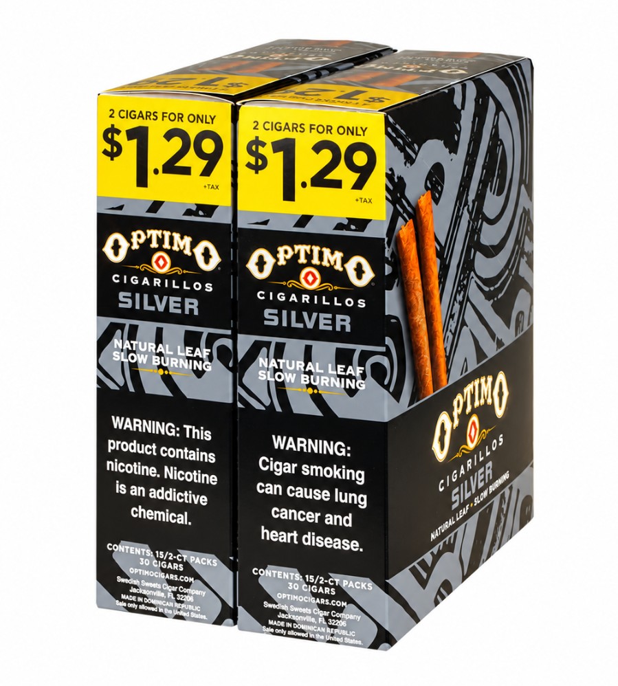 Optimo $1.29 2 CT 30PK Silver