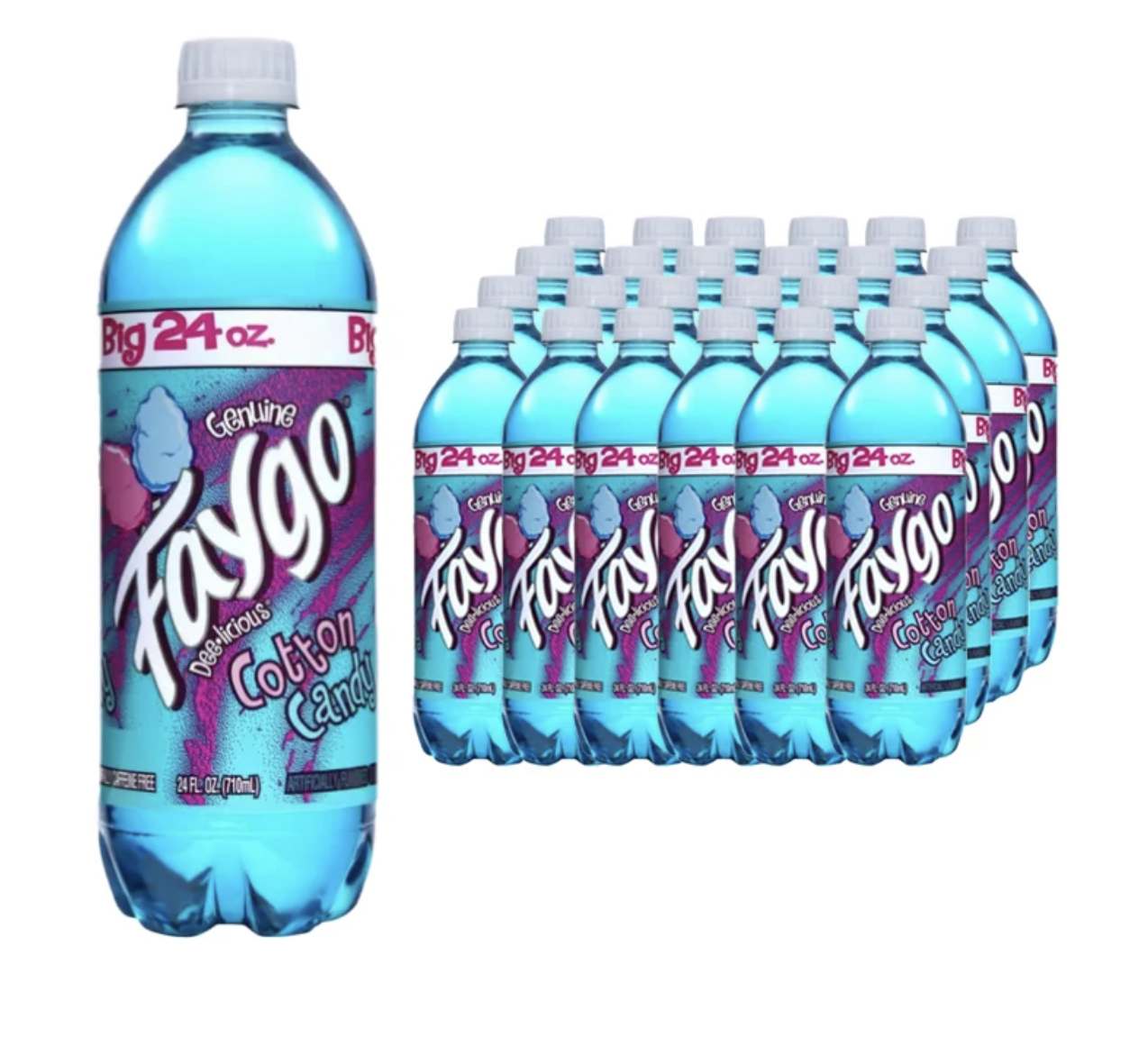 FAYGO 23 OZ 24 CT COTTON CANDY