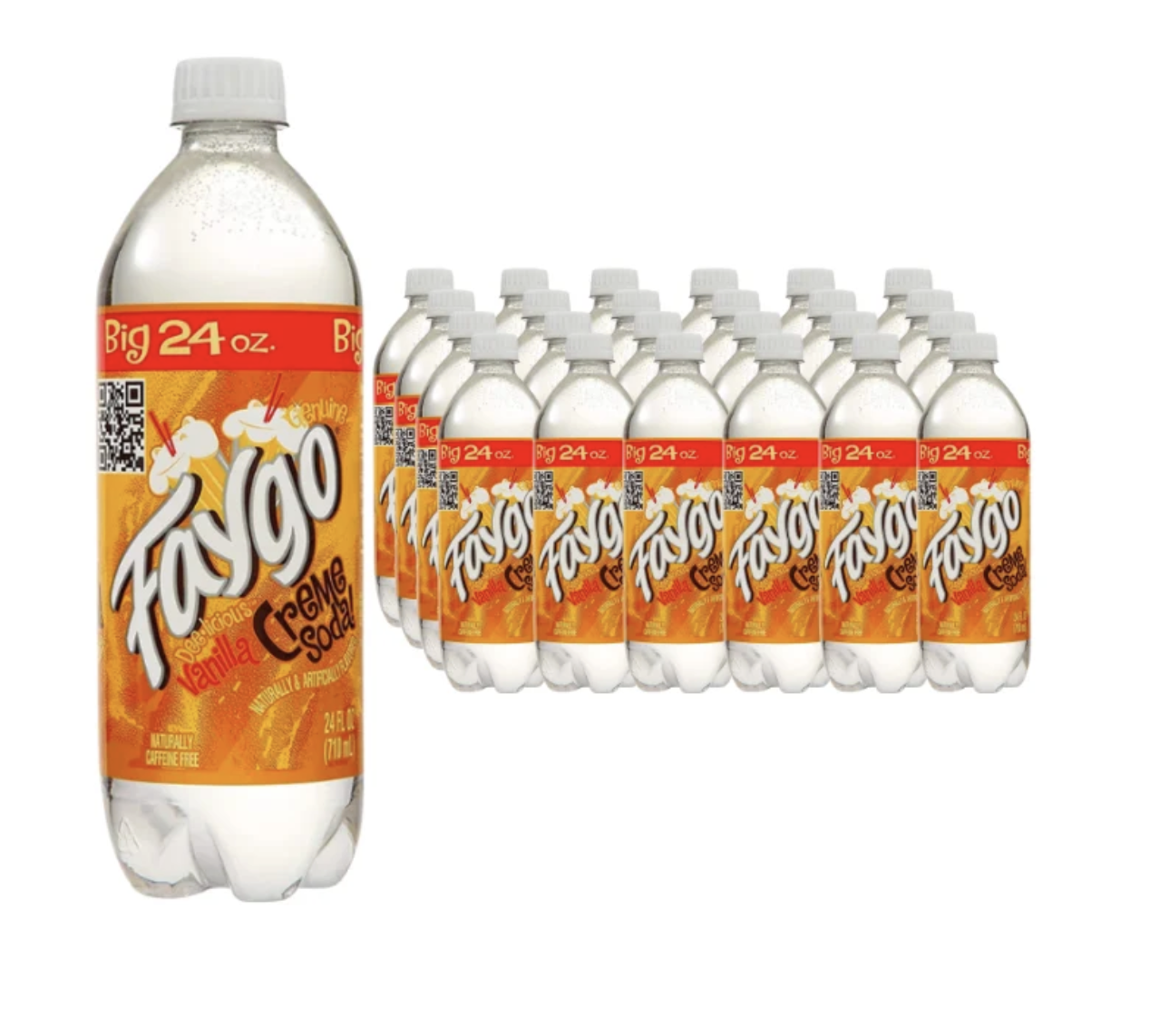 FAYGO 23 OZ 24 CT CREME SODA