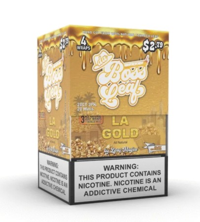 DA BOSS LEAF $2.79 3+1CT 20PK LA GOLD