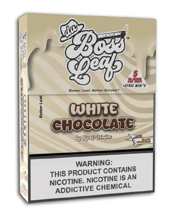 DA BOSS LEAF 5CT 8PK White Chocolate