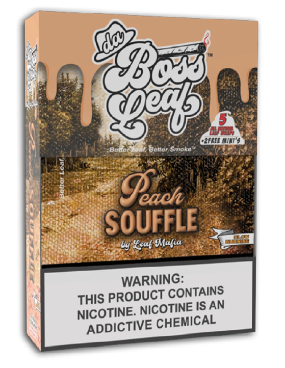 Da Boss Leaf Peach Soufflé 5CT 8PK