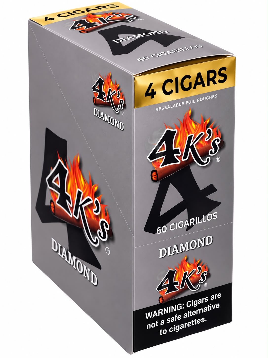 4K'S NP 4 CT 15 PK DIAMOND