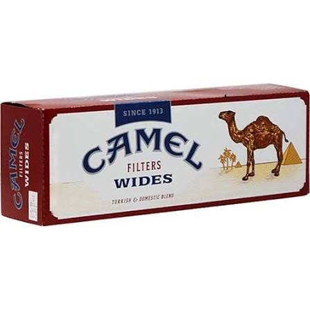 Camel, Cigarettes, Filter Wides