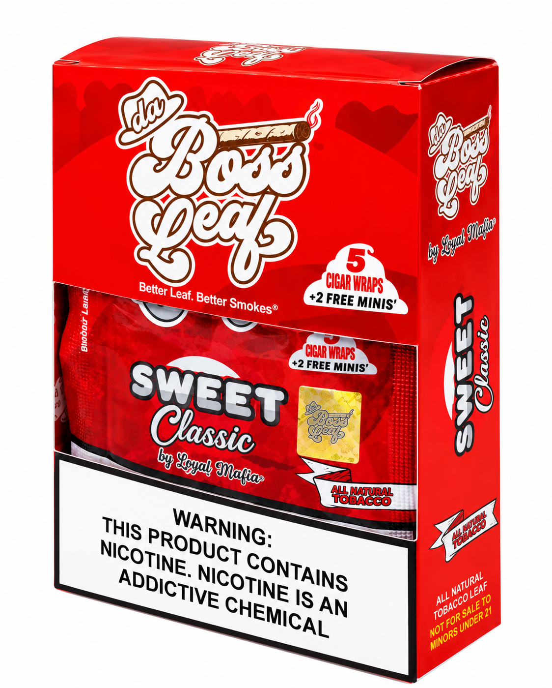 DA BOSS LEAF 5CT 8PK SWEET CLASSIC