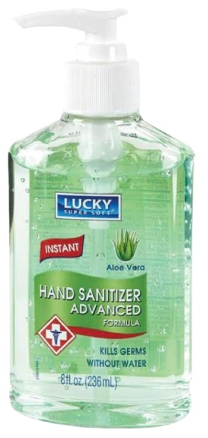 Lucky Hand Sanitizer 8OZ 12PK/CS