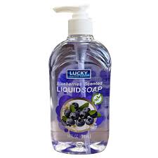 Lucky Super Soft Hand Soap 13.5OZ 12PK Blueberries